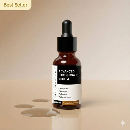 Advanced Hair Growth Serum. with Redensyl, Rosemary, Rice Water (30ml)                                                   ⭐4.8 | 1.2K Reviews