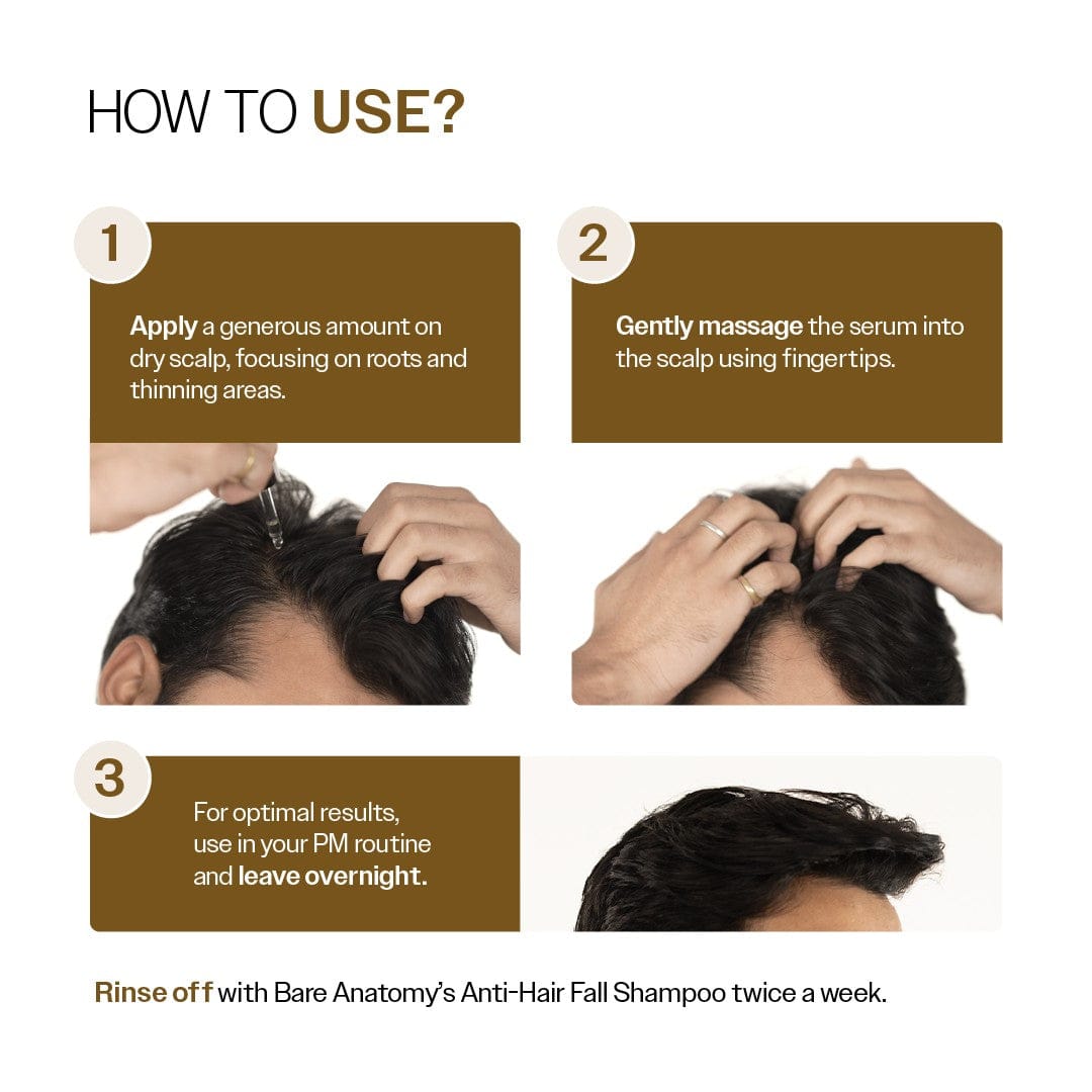 Advanced Hair Growth Serum. with Redensyl, Rosemary, Rice Water (30ml)                                                   ⭐4.8 | 1.2K Reviews